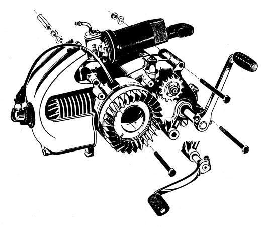 Kreidler engine parts