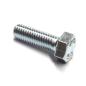 Preview: Sechskantschraube DIN 933 - M 5 x 16 - 8.8 - ZN