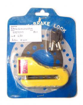Disc brake lock 10 mm