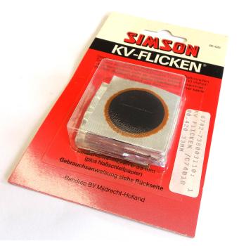 Patch, Simson KV33, round