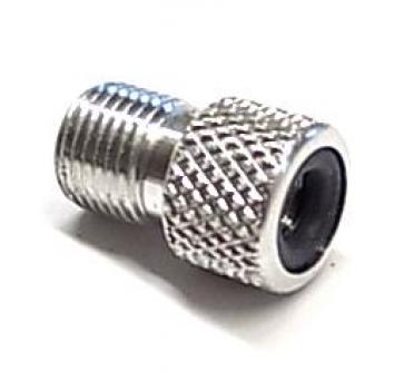 Valve adapter aluminum, car pump on bicycle valve