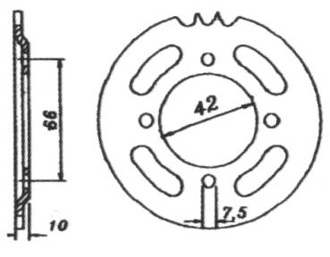 Sprocket 1682 - 48 teeth