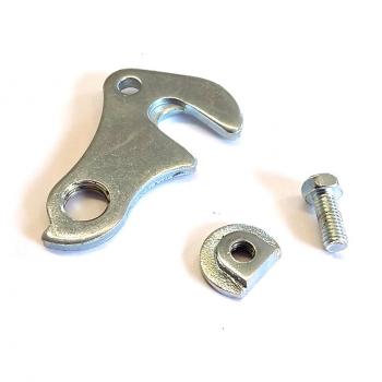 Axle flap f. derailleur