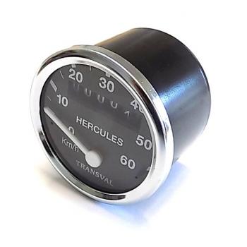 Tachometer 60km/h,  ø 48mm, Hercules