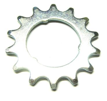 Steckzahnkranz 1/2 x 1/8", gerade, 14 Zähne