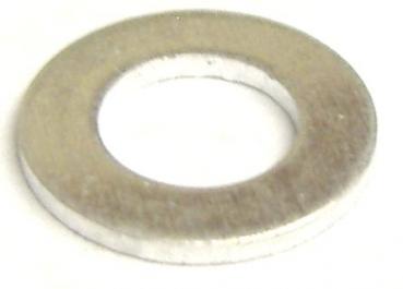 Aluminum sealing washer 6.6 x 12 x 1