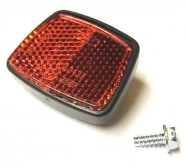 Rear Reflector red, square