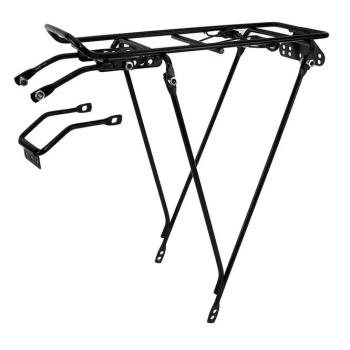 Black luggage rack, 26–28"