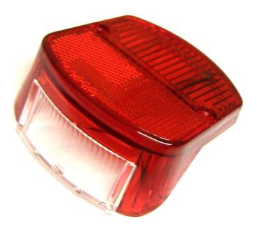 Rücklichtglas ZÜNDAPP rot / rot