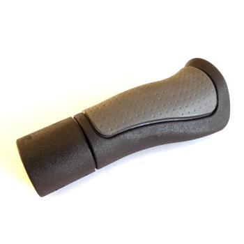 Grip rubber right / left, black / gray