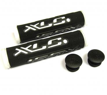 Griffsatz XLC Bar Grips Dual Colour, schwarz / weiss