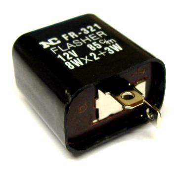 Flasher relay 12V 2 poles