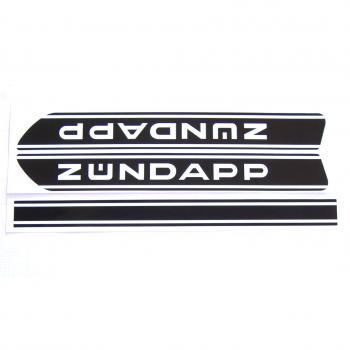 Tank emblem set ZÜNDAPP 3-piece