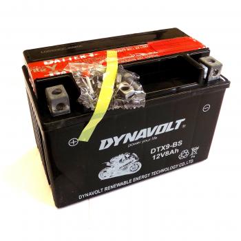 Battery YTX9-BS, maintenance free