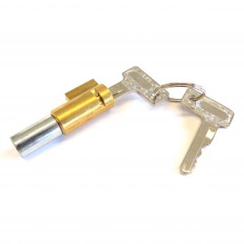 Steering lock Universal m. angled key