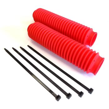 Fork Boot set for frontfork, red