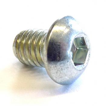 Round head screw ISO 7380 - M 6 x 8 - 10.9 - ZN