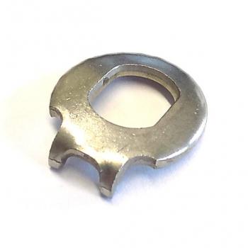Lock washer with hook, stainless steel