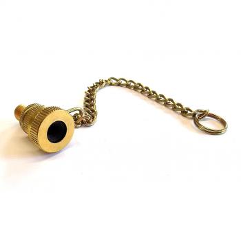 Stecknippel mit Kette f. Fahrradventil