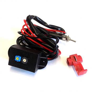Speed limiter adjustable with switch