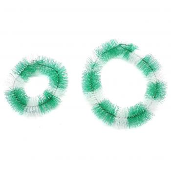 Hub cleaning ring set nylon green/white