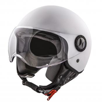 Jet helmet Vito Loreto, white glossy, size XL