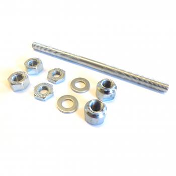 Axis for front wheel  7,79 x 128 mm (5/16")