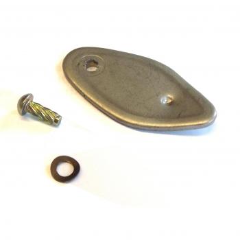Cover for steering lock, oval