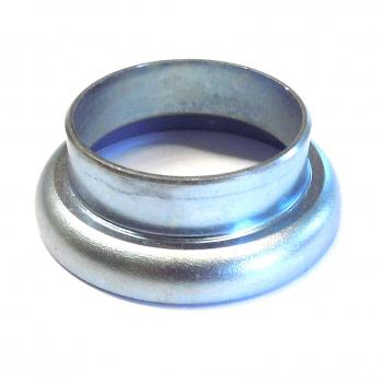 Bearing shell for steering head bearing