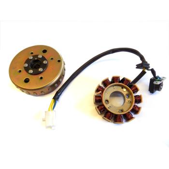 Stator mit Polrad Luxxon E5 Motor 50 ccm