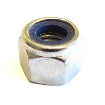 Hexagon nut with clamping part DIN 982 - M 12 - 8 - ZN