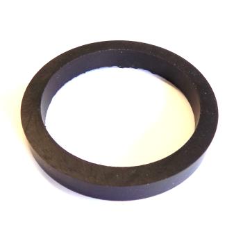Outer ring for rubber band suspension