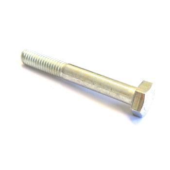 Sechskantschraube DIN 931 - M 6 x 45 - 4.6 - ZN