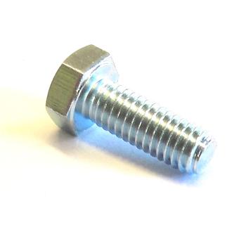 Hexagon screw DIN 933 - M 6 x 16 - 8.8 - ZN