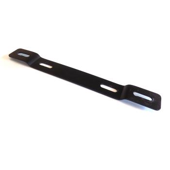 Kennzeichenhalter 25 x 225 mm, schwarz