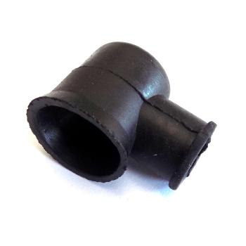 Insulating cap for battery terminal, black