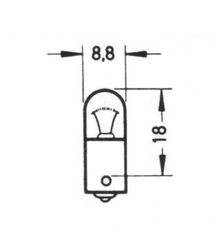 Glühlampe 6V 2W