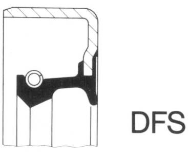 Wellendichtring 15 x 24 x 7 DFS