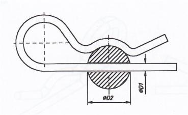 Preview: Spring split pin
