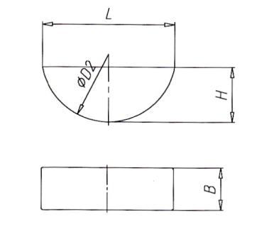 DIN 6888 - Woodruff keys