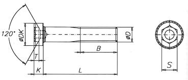 Cylinder screws DIN 6912