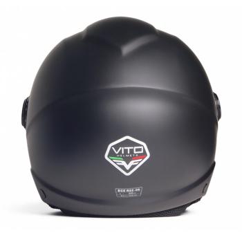 Preview: Open face helmet Vito Uno, matt black