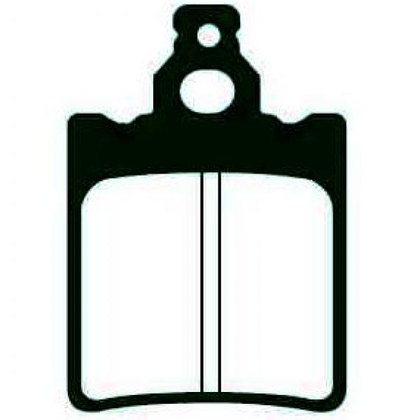 Disc brake pad set 35.2 x 51.5 x 6 mm