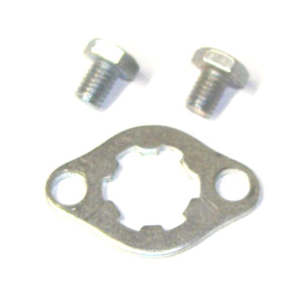 Locking plate for sprocket