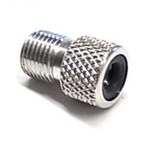 Valve adapter aluminum, car pump on bicycle valve