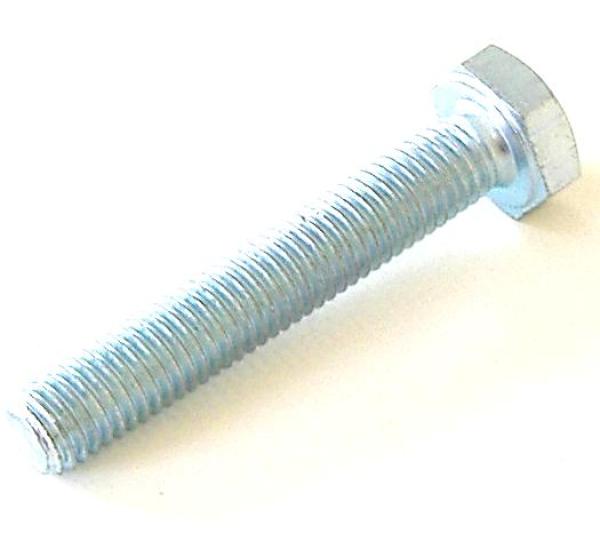 Hexagon screw DIN 933 - M 10 x 60 - 8.8 - ZN