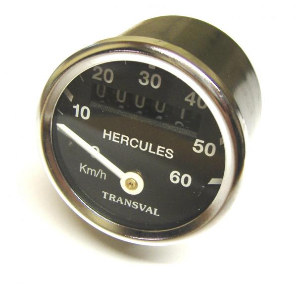 Tachometer 60km/h,  ø 48mm, Hercules