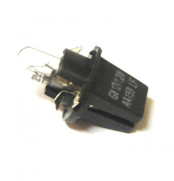 Lampe 12V 1,2W kpl. m. Kunststoffsockel