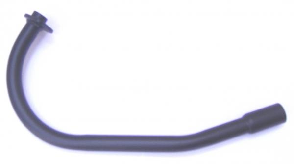 Exhaust pipe with flange