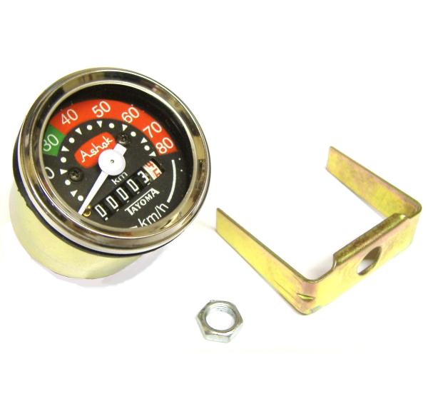 Speedometer ø 48 mm / 80 km/h